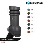 Вентиляционные выходы NORMAL для крыш с кровельным покрытием из битумной черепицы, фальцевых (Klassik) крыш