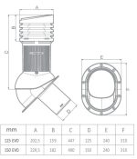 Вентиляционные выходы NORMAL для крыш с кровельным покрытием из битумной черепицы, фальцевых (Klassik) крыш — изображение 2