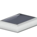 OUTLET! Katusekuppel Lamilux F100 avamõõdule 60x60cm. Kinnine. 2x kirgas akrüül. 15cm alusraam.