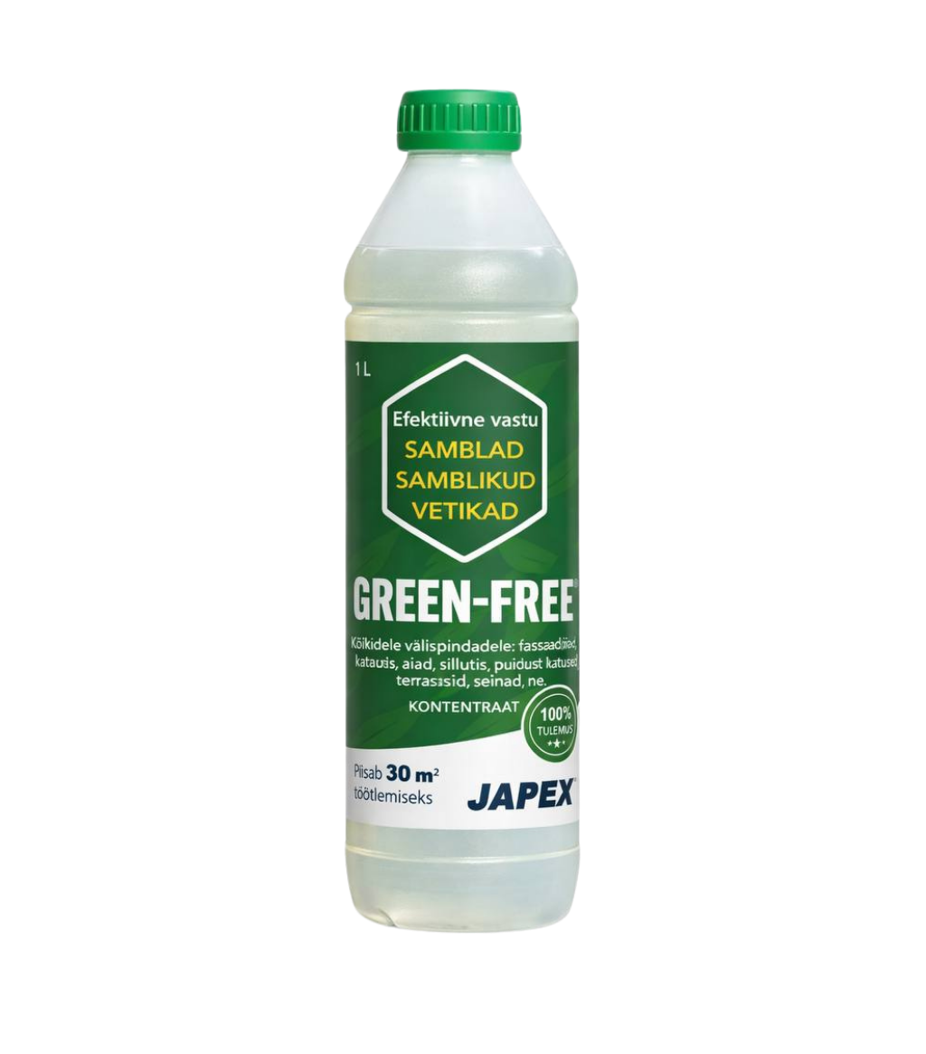 GREEN-FREE® 1L kontsentraat (ca. 30 m2 töötlemiseks)